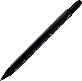Stylo à bille monteverde one touch tool avec stylo, noir, mv35210