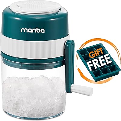 Rasoir à glace et cône à neige manba - broyeur à glace portable