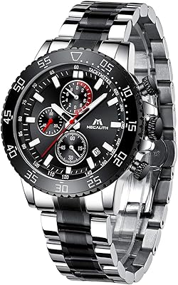 Montres chronographe en acier inoxydable pour hommes, montre-bracelet lumineuse et étanche pour hommes, mode classique analogique à quartz, montres de date – Photo produit Dakar Sénégal – Livraison rapide Montres chronographe en acier inoxydable pour hommes, montre-bracelet lumineuse et étanche pour hommes, mode classique analogique à quartz, montres de date. Diaytar : Le premier choix des acheteurs avisés