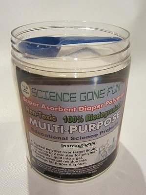 Produits éducatifs universe of science - couche polymère super absorbante en polyacrylate
