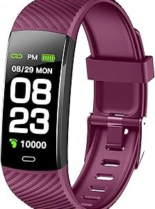 Bracelet intelligent g-tab w611 avec grande autonomie, moniteur de fréquence cardiaque/sommeil, alerte d'appel ou notification sms, nombre de pas, mode multisport pour hommes et femmes, violation, taille s. Diaytar : Le discount intelligent pour consommateurs avisés