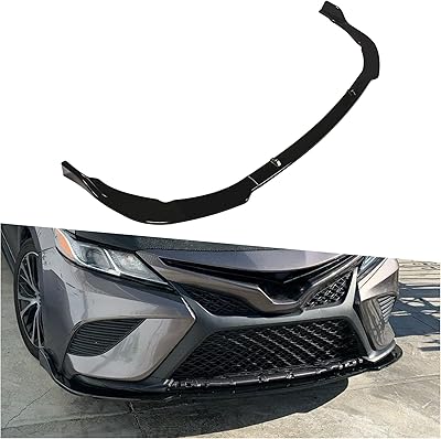 Diffuseur de lèvre de pare-chocs avant ecotrek pour toyota camry se/xse 2018-2022, couvercle