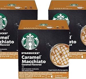 Nescafé dolce gusto starbucks caramel macchiato pack de 3, marron. Un océan de bonnes affaires sur Diaytar Sénégal