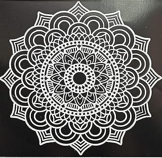 Modèle de pochoir mandala kraft treat pour peinture sur bois toile papier sol