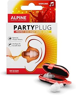 Bouchons d'oreilles alpine party plug music - bouchons d'oreilles antibruit pour concerts, fêtes