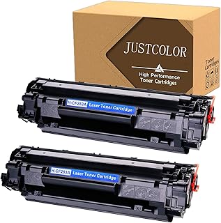 Cartouche de toner de remplacement compatible justcolor pour hp 83a cf283a fonctionne