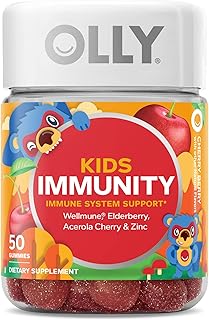 Comprimés à croquer oli immune support pour enfants de wellmon, sureau, vitamine c