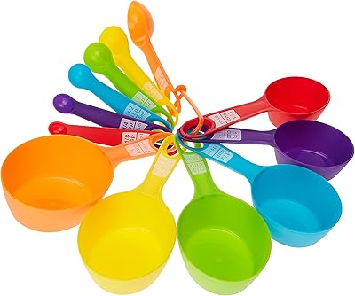 Ensemble de cuillères et tasses à mesurer skido kitchen, outils de cuisson