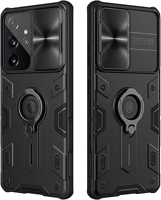 Nillkin coque hybride antichoc en pc tpu pour samsung galaxy s21 ultra 5g