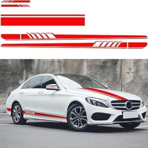 Singica 5 pièces kit d'autocollants en vinyle à rayures pour carrosserie de voiture. Gagnez du temps et de l'argent avec Diaytar