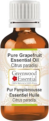 Huile essentielle de pamplemousse pur greenwood essential (citrus paradisi), 100 % naturelle