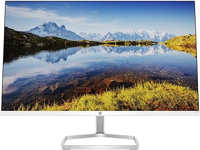 Moniteur hp m24fwa 23,8 pouces fhd ips rétroéclairé par led avec son blanc