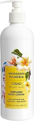 Lait pour le corps cosmo hawaiian plumeria 4 480 ml, paquet de 1