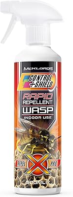 Spray répulsif guêpes | insectifuge naturel écologique pour usage intérieur et extérieur