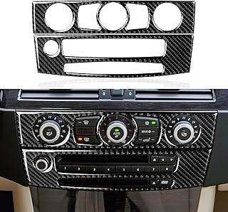Autocollant adhésif pour panneau cd de voiture en fibre de carbone compatible