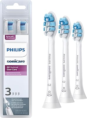 Têtes de brosse à dents originales philips sonicare g2 optimal gum health, 3