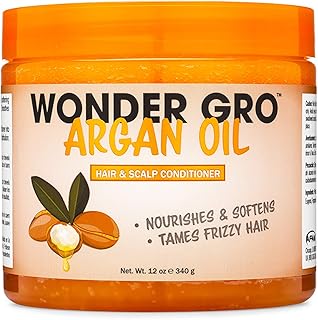 Après-shampooing cheveux et cuir chevelu à l'huile d'argan wonder grow, 354 ml