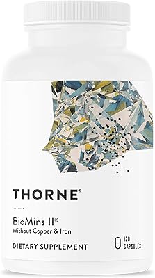 Supplément multi-minéraux complet sans cuivre ni fer - 120 capsules de thorne research