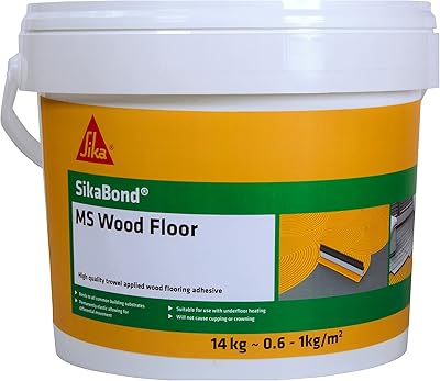 Adhésif pour parquet sika bond ms couleur marron 14 kg