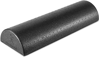 Rouleaux en mousse haute densité complets et demi-ronds prosourcefit pour physiothérapie, pilates, yoga