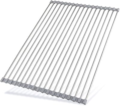 Égouttoir à vaisselle pliable égouttoir pliable en plastique castwave pour évier de cuisine