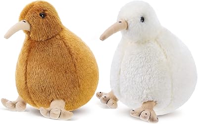 2 pièces peluche oiseau kiwi 79 pouces animal en mignon kiwi