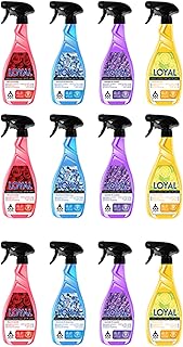 Spray désinfectant de surface loyal, 500 ml, paquet assorti de 12