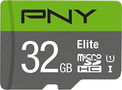 Carte mémoire flash micro sdhc pny elite classe 10 u1 32