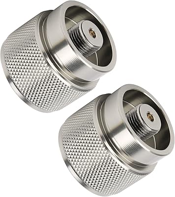 Adaptateur de cylindre de cassette, adaptateur de cylindre, lanterne 2 pièces pour poêle