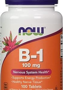 Maintenant vitamine b1 (thiamine) 100 mg, 100 comprimés (paquet de 4). Diaytar Sénégal : Diversité produits, unité de prix bas