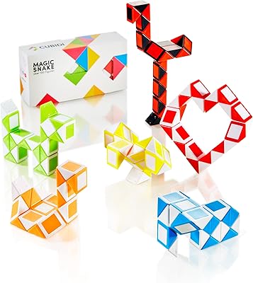 Cubidi® magic snake set 6 pièces jouets serpent torsadés pour filles garçons et adultes. Le e-commerce qui respecte votre pouvoir d'achat : Diaytar