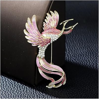 Broche phoenix broches costume hommes femmes accessoires légende design accessoire fille pour femme