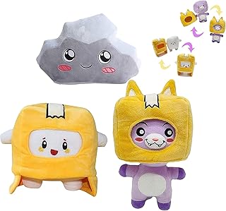 Jouet robot de dessin animé amovible sapwell foxy et boxy pour enfants