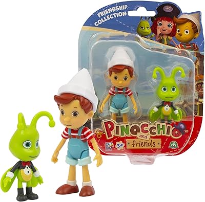 Giochi preziosi pinocchio & friends - pack double de figurines d'action - pinocchio et figurines de cricket parlant. Votre supermarché en ligne au Sénégal, c'est Diaytar
