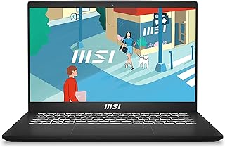 Ordinateur portable msi modern 14 14 pouces : intel core i7-1195g7, intel iris