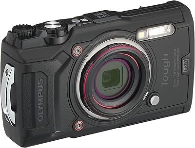 Caméra d'action olympian tg-6 12 mp stabilisation d'image numérique zoom grand