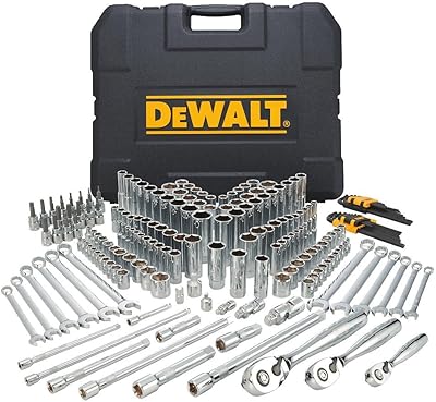 Trousse d'outils mécaniques et jeu de douilles dewalt, 204 pièces (dwmt72165)