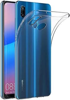 Coque arrière transparente absorbant les chocs en gel tpu flexible et caoutchouté