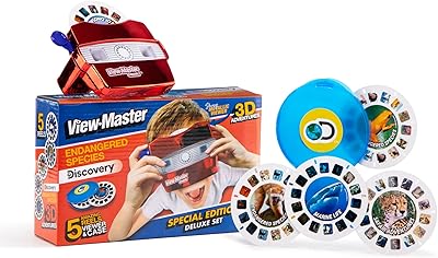 Viewmaster classic deluxe edition avec bobines discovery kids