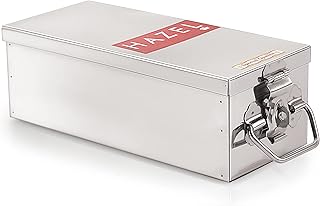 Boîte à bijoux hazel pour femme | coffret en acier inoxydable et banques