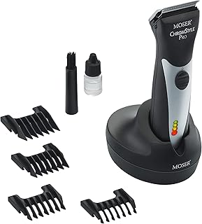 Tondeuse à cheveux sans fil moser chrome style professional 1871-0181, noire