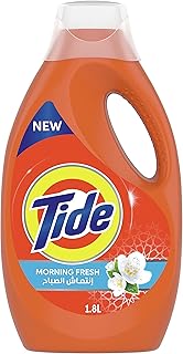 Détergent à lessive automatique tide power gel, parfum frais du matin, 1,8 l