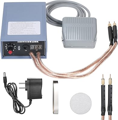 Amicitools 5000w mini machine à souder par points, kit de soudage par points
