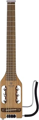 Guitare de voyage ultra légère, guitare classique 6 cordes, droite, acajou (uln mhsbw)