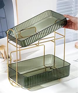 Organisateur de maquillage de bureau timmy boîte de rangement pour produits de soins