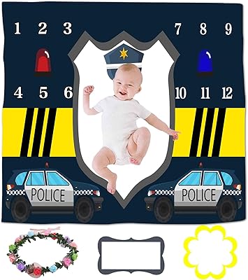 Couverture mensuelle pour bébé de 1 à 12 mois couverture