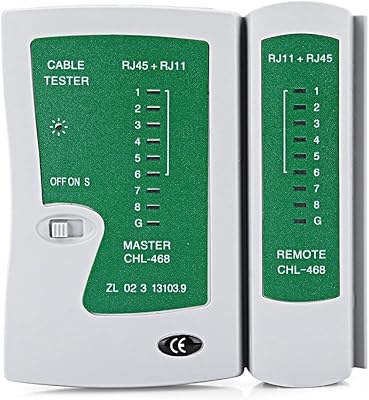 Outil de test de câbles réseau ethernet courbe d rj45 cat5e cat6 ethernet