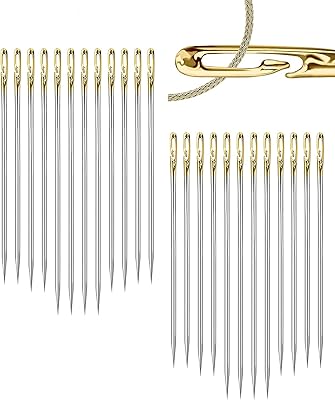 Aiguilles à coudre aiguilles elecdon 24 pièces pour la couture main