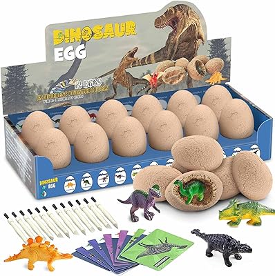 Jouets de dinosaures kit de fouille d'œufs de dinosaure pour enfants pack surprise