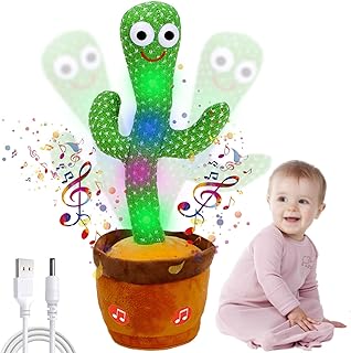 Le jouet cactus dansant parlant jouets en peluche interactifs pour jeunes